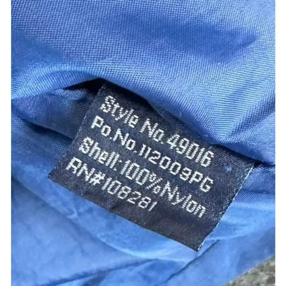 Cruise Outfitters Alaska Large Blue Zip Front Jacket Unisex Mens Womens